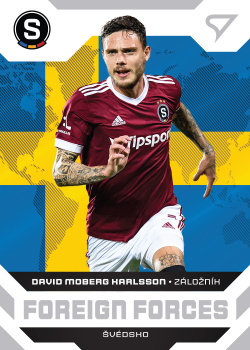 David Moberg Karlsson Sparta Praha SportZoo FORTUNA:LIGA 2021/22 1. serie Foreign Forces #FF34